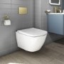 Wall Hung Smart Bidet Toilet Round with Grohe Frame and Cistern - Purificare