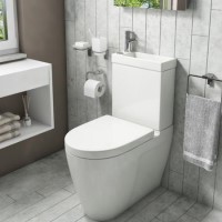 GRADE A1 - Legend Combined Two in One Toilet and Basin with Tap