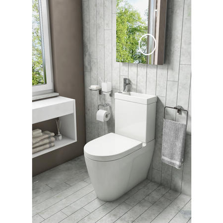 GRADE A1 - Legend Combined Two in One Toilet and Basin with Tap
