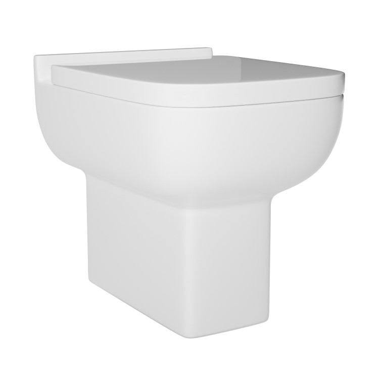 Back to Wall Short Projection Rimless Toilet with Soft Close Seat - Seren