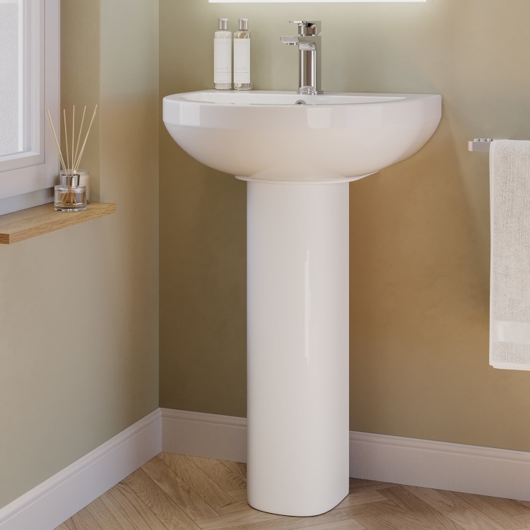 Close Coupled Toilet and Basin Suite - Addison