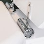 Close Coupled Traditional Low Level Toilet with Wooden Soft Close Seat - Park Royal
