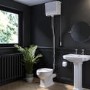 Close Coupled Traditional High Level Toilet with Soft Close Seat - Park Royal