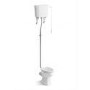 Park Royal Traditional High Level Short Projection Toilet with Wooden Soft Close Seat