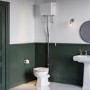 Park Royal Traditional High Level Short Projection Toilet with Wooden Soft Close Seat