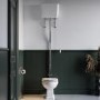 Park Royal Traditional High Level Short Projection Toilet with Wooden Soft Close Seat