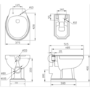 Park Royal Traditional High Level Short Projection Toilet with Wooden Soft Close Seat