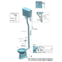 Park Royal Traditional High Level Short Projection Toilet with Wooden Soft Close Seat