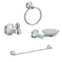 4 Piece Bathroom Accessory Set- Oxbridge 