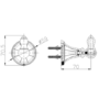4 Piece Bathroom Accessory Set- Oxbridge 