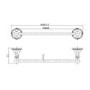 4 Piece Bathroom Accessory Set- Oxbridge 