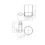 3 Piece Bathroom Accessory Set- Warren  