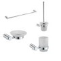 4 Piece Bathroom Accessory Set- Warren