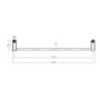 4 Piece Bathroom Accessory Set- Warren