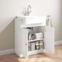 670mm Paintable Freestanding Vanity Unit with Basin - Westbury