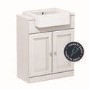 670mm Paintable Freestanding Vanity Unit with Basin - Westbury