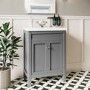 600mm Grey Freestanding Vanity Unit with Sink - Avebury