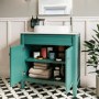 800mm Jewel Teal Freestanding Countertop Vanity Unit with Basin - Avebury