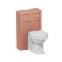 500mm Pink Back to Wall Unit with Traditional Toilet - Avebury