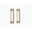 BUN/BeBa_27068/98193 Brushed Brass Ashford Handle Pack of Two