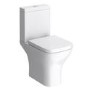 Close Coupled Rimless Comfort Height Short Projection Toilet with Soft Close Seat - Austin