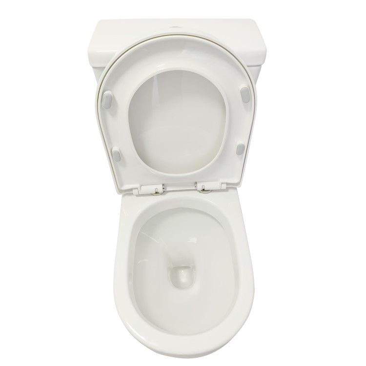 Close Coupled Toilet with Soft Close Wrap Seat - Pendle