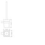 4 Piece Brass Bathroom Accessory Set - Arissa