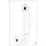 Black 2 Outlet Wall Mounted Thermostatic Mixer Shower Set with Hand Shower - Arissa
