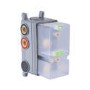 Black 2 Outlet Wall Mounted Thermostatic Mixer Shower Set with Hand Shower - Arissa