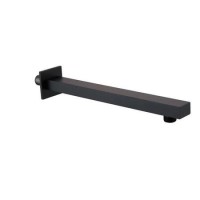 Zana Matt Black 342mm Square Wall Arm