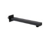 Zana Matt Black 342mm Square Wall Arm