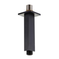 Zana Matt Black 120mm Square Ceiling Arm