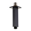 Black Dual Outlet Ceiling Mounted  Thermostatic Mixer Shower with Hand Shower - Zana