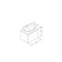 GRADE A1 - Parma 60cm Vanity - Lidya