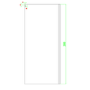 Chrome 8mm Glass Frameless Rectangular Sliding Shower Enclosure with Shower Tray 1200x800mm - Aquila