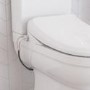 Close Coupled Toilet with Smart Bidet Toilet Seat