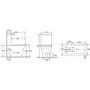 Close Coupled Toilet and Basin Vanity Unit Bathroom Suite - Pendle