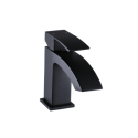 BeBa_27759 Black Mono Basin Mixer Tap - Wave