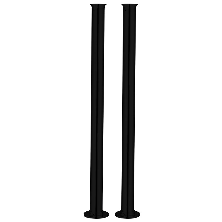 Black Freestanding Bath Shower Mixer Tap - Helston