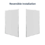 1200x800mm Chrome 6mm Glass Rectangular Sliding Shower Enclosure - Carina