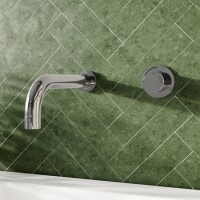 Chrome Bath Filler Spout Mixer Shower Set - Arissa