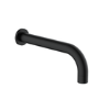 Black Bath Filler Spout Mixer Shower Set - Arissa