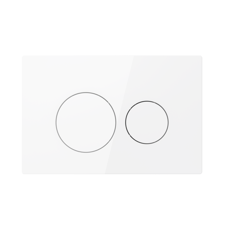 Matt Black Wall Hung Smart Bidet with, Gloss White Pneumatic Flush Plate, 820mm Frame & Cistern – Purificare