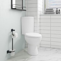 Close Coupled Corner Toilet with Soft Close Seat - Laos
