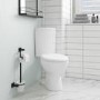 Close Coupled Corner Toilet with Soft Close Seat - Laos