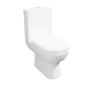 Close Coupled Toilet and 550mm Basin Vanity Unit Bathroom Suite - Classic