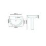 Modern Freestanding Bath Suite with Toilet & Basin - Lisbon 