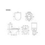 Single Ended 1700mm Bath Suite with Toilet Basin and Panels - Alton