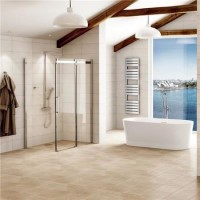 1000 x 800 Aquafloe Elite 8mm Sliding Shower Enclosure (Easy Clean Glass)