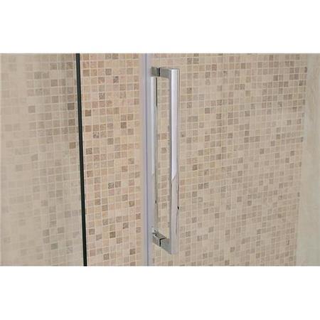1000 x 800 Aquafloe Elite 8mm Sliding Shower Enclosure (Standard Glass)